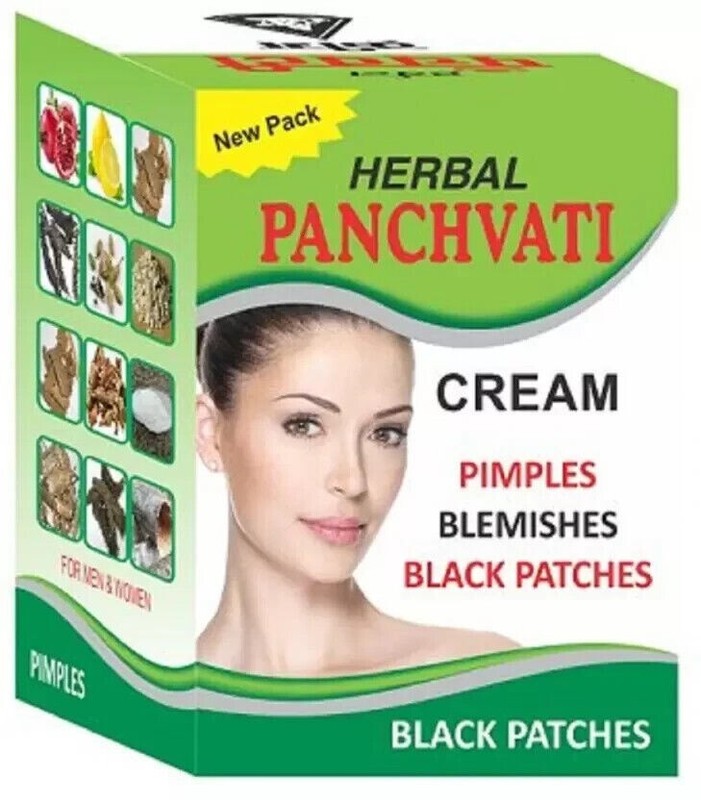2 X PanchvatiHerbal Cream for Pimple, Blemishes, Acne Marks, Acne (2 X 10g Each)