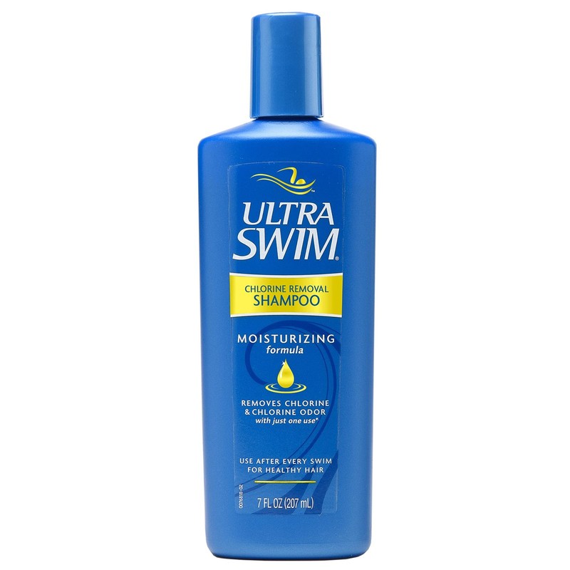 Ultra Swim Chlorine Removal & Hard Water Treatment 7 Fl Oz (Pack of 1), blue