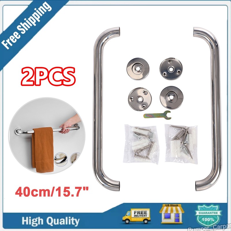 15″ Stainless Steel Grab Bar Bathroom Safety Handicap Shower Tub Handle Support