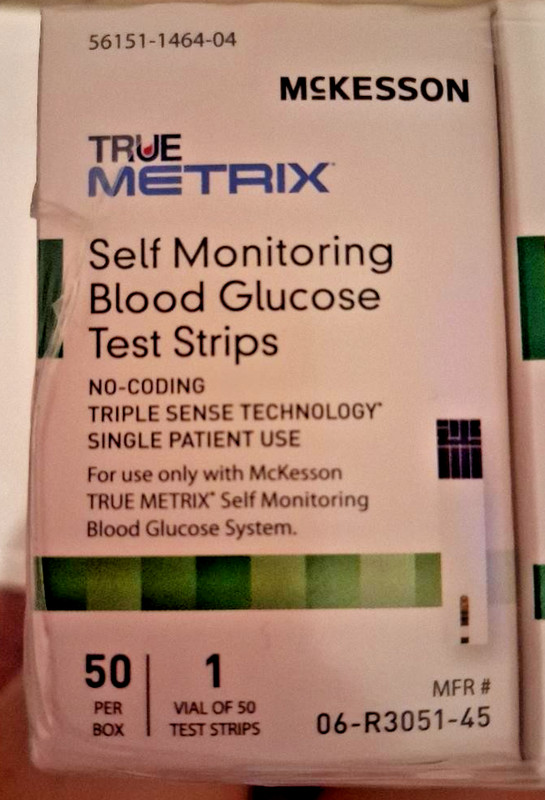 McKesson True Metrix Test Strips 50 count (12 boxes- 600 total) Exp 6/2027 NEW