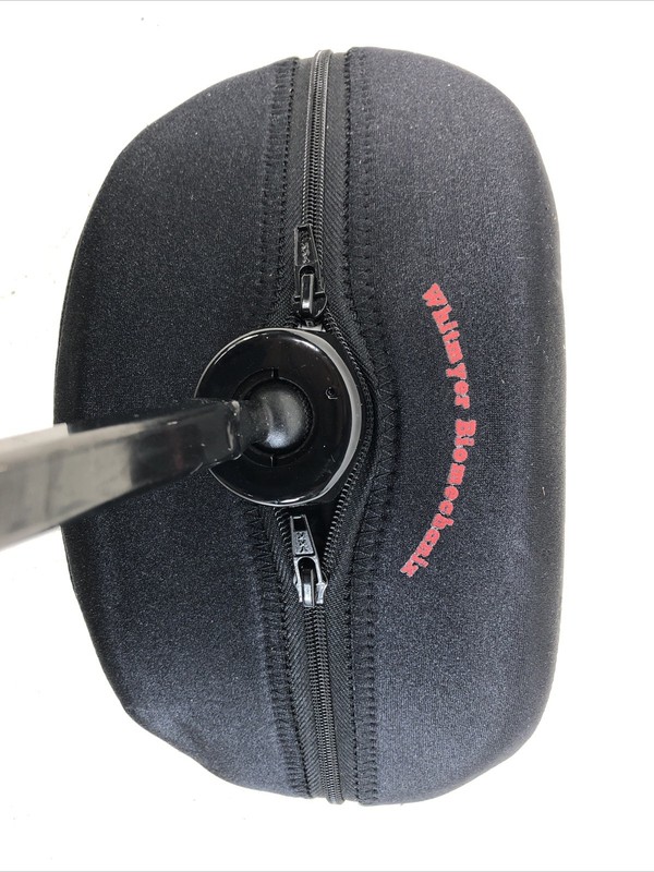 Stealth Contour Adjustable Wheelchair Headrest 9"x5" Invacare/Quantum/Permobil gallery