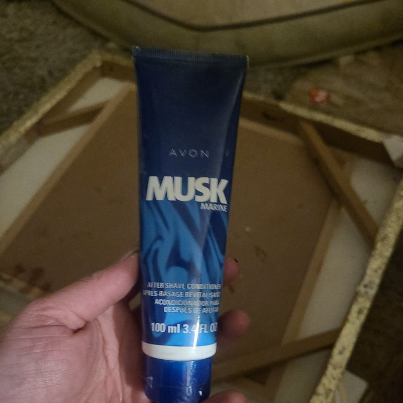 Musk Marine After Shave Conditioner 3.4 oz NOS 1F1