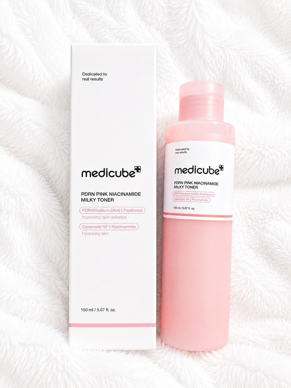 Medicube PDRN Pink Niacinamide Milky Toner • 150 mL / 5.07 oz 🔥NEW🔥 Hydrating