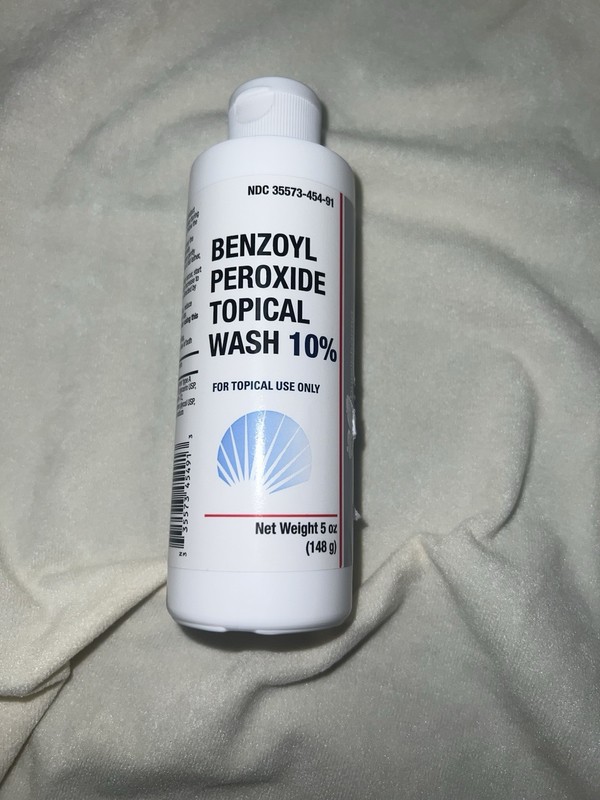Burelpharma Benzoyl Peroxide 10% Acne Medication Face Wash, 5 Fl. Oz. Exp. 09/28