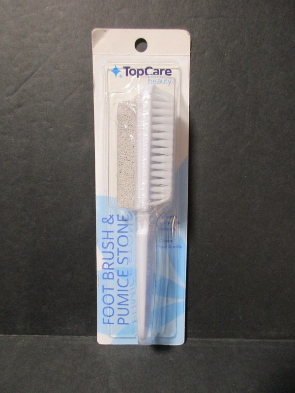 Foot Care Stone Callus Brush Pumice Stone Scrubber Pedicure Exfoliate – New