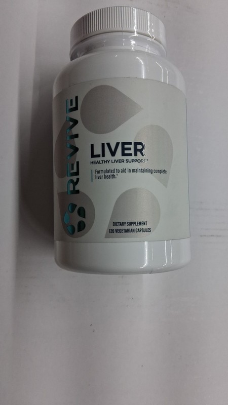 Revive MD LIVER Health Support Fórmula 120 Vegetarían Cpsules EXP DATE 04/2026