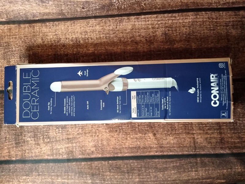 Conair Double Ceramic Curling Iron Rose Gold - 1" inch Model CD701GN/Up To 400* gallery