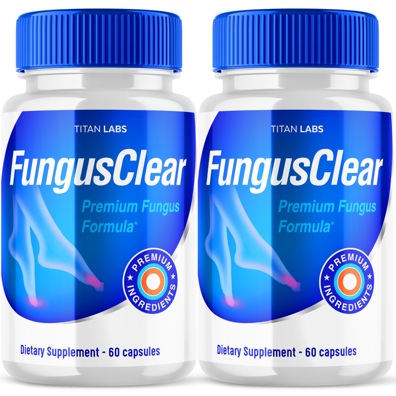 Fungus Clear, The Clear Nail Formula Pills, Fungus Nails Probiotic (2 Pack)
