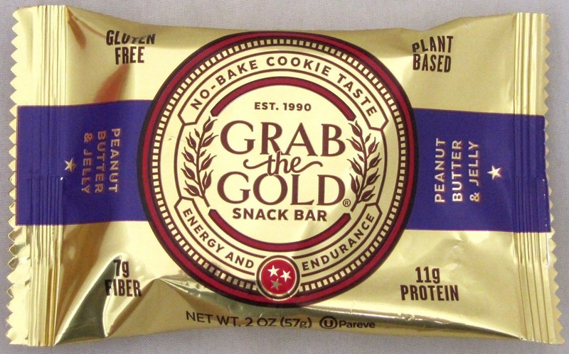 Grab The Gold Energy Snack Bars - Peanut Butter and Jelly - Protein 12 Count Box gallery