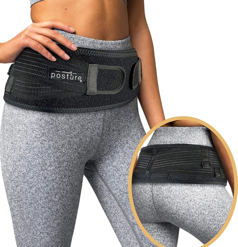 Comfort Fit Sacroiliac Belt for Joint Stability – Pain Relief for Hips and Back
