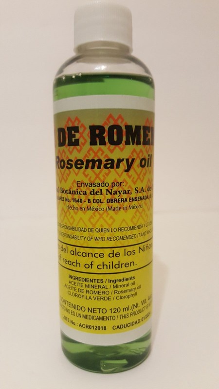 2X ROSEMARY OIL Aceite De ROMERO *CENTRAL BOTANICA DEL NAYAR* 4oz(120mL)Each  gallery