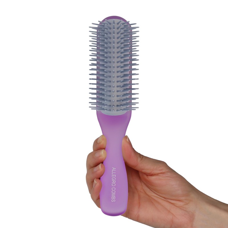 ScalpCaress Hair Brushes – Detangler for Women, Men, and Children, Slick Back…
