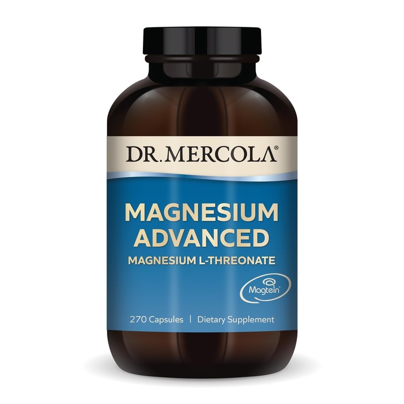 Dr. Mercola Magnesium Advanced – Supports Bone, Joint & 270 Count (Pack of 1)