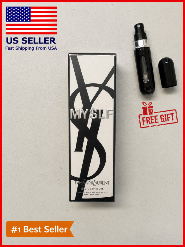 MYSLF Eau de Parfum Spray 3.3oz EDP Rechargeable Spray For Men SEALED OPEN BOX