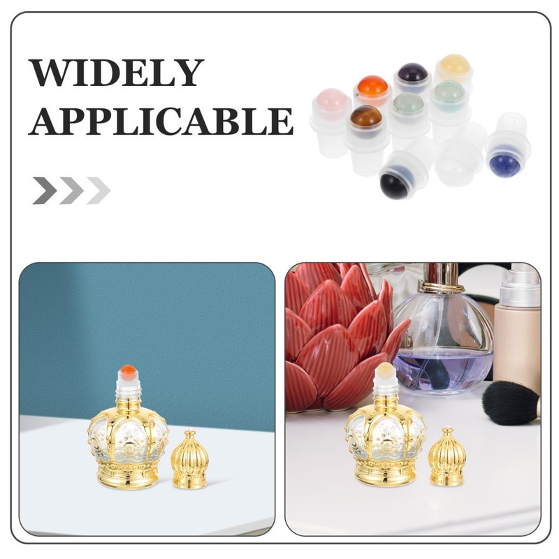 10pcs Roller Ball Inserts Essential Oil Bottles Tops Applicator With Balls gallery
