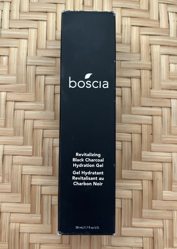 SEE PICS EXP boscia Revitalizing Black Charcoal Hydration Gel Moisturizer