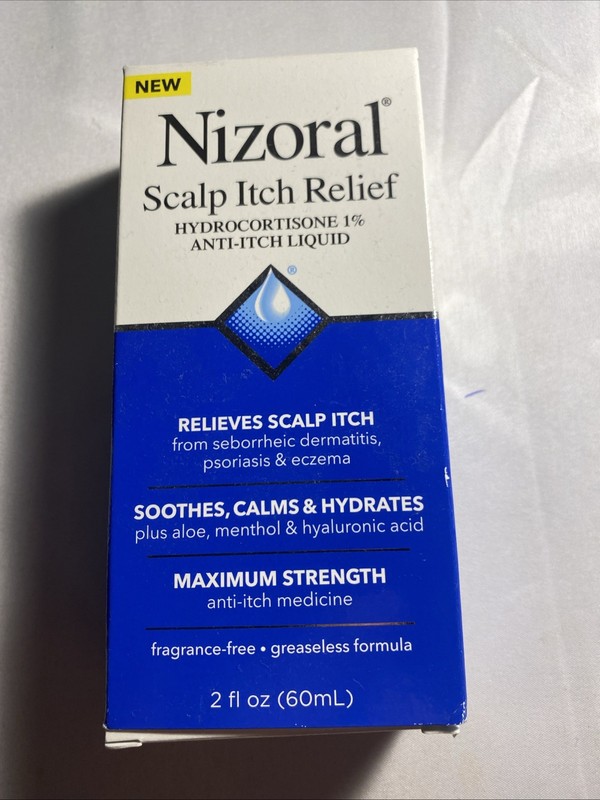 Nizoral Scalp Itch Relief Liquid Relieve Calms Hydrates After Shampoo 10/26