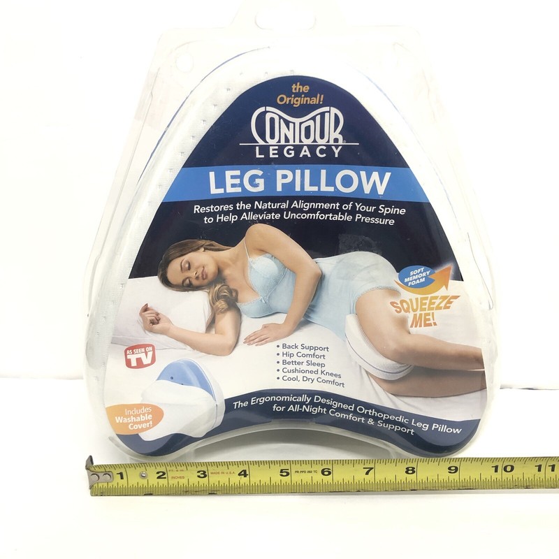Contour Legacy Leg Pillow Knee Foam &Cover Back/Hip Support Side Sleeper Bed gallery