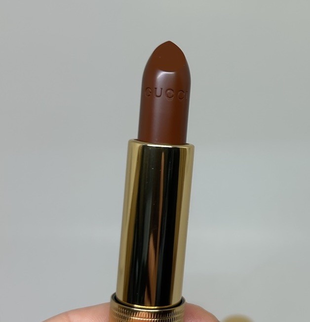 GUCCI Rouge A Levres Satin Auroral Amber 123 Lipstick Lip Colour .12 oz NEW NIB gallery