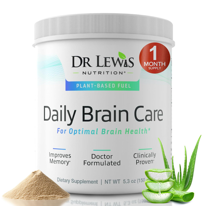 Dr Lewis Nutrition Brain Supplements For Memory And Focus Dr Lewis Daily Brain