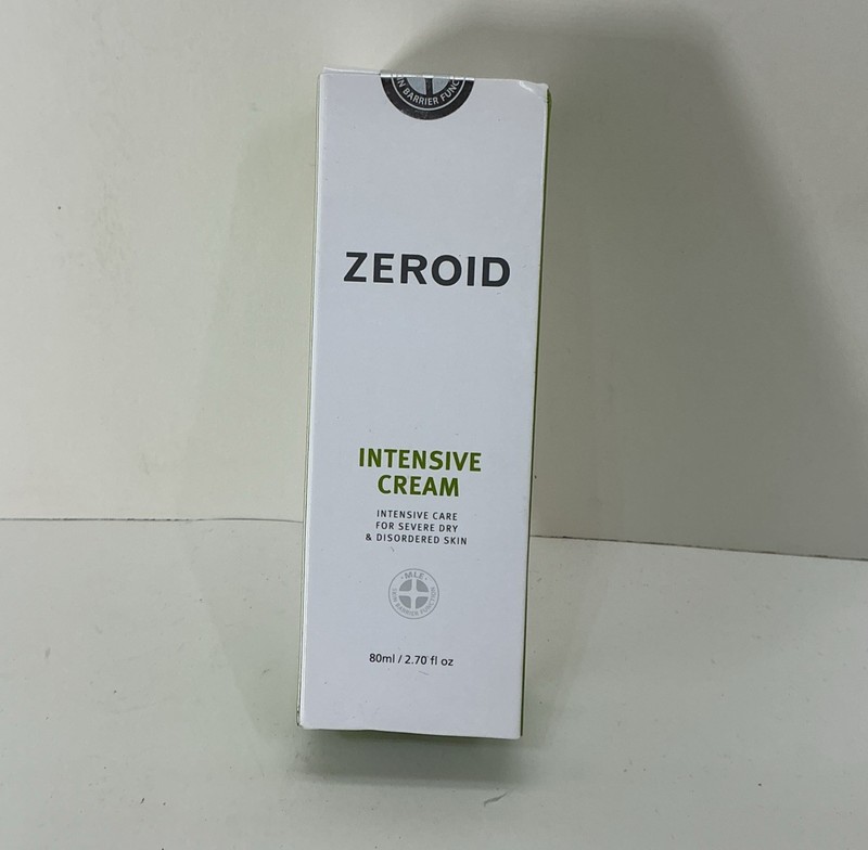 ZEROID Intensive Cream For Severe Dry Skin 2.70 oz Exp 02/2028