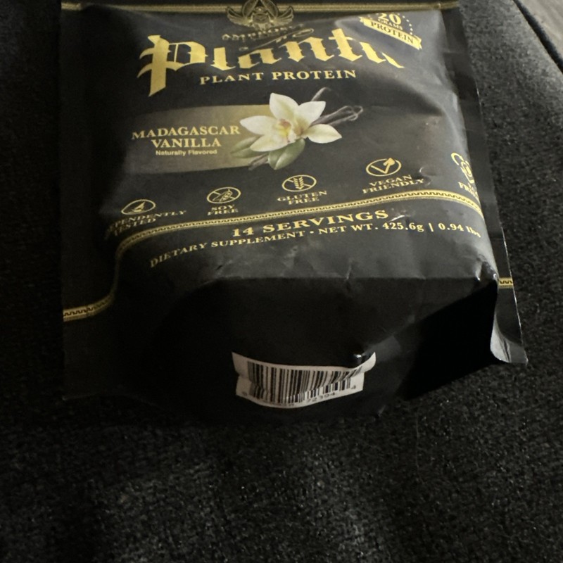 Ambrosia Planta Collective Madagascar Vanilla Plant Protein Powder-Exp 04/26 gallery