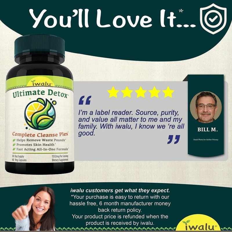 Colon Detox And Cleanse | Best Supplement Capsule Pill Men Women FREE SHIP gallery
