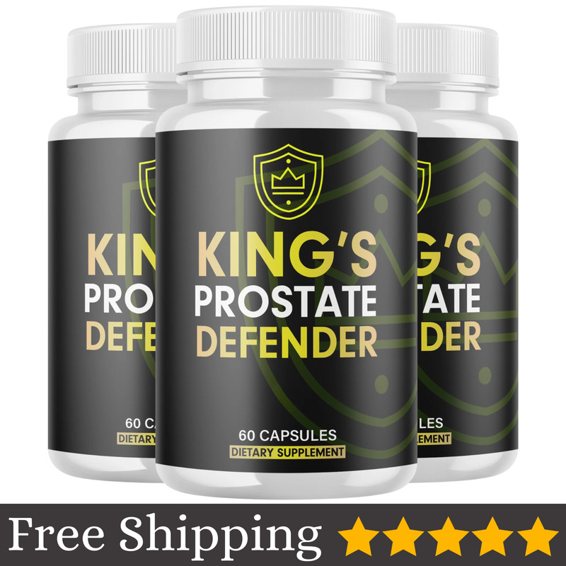(3 Pack) King’s Prostate Defender Advanced Prostate Health Support 180 Capsules.