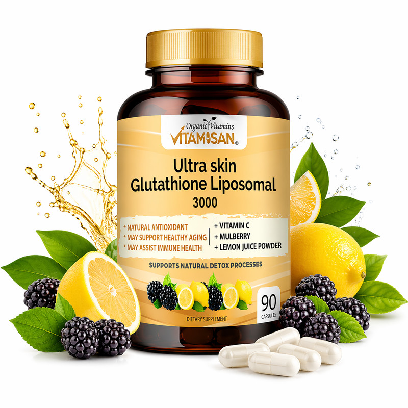 L Glutathione Collagen Skin Renewal Glow-enhancing Dark Spots 90 Capsules Vit C