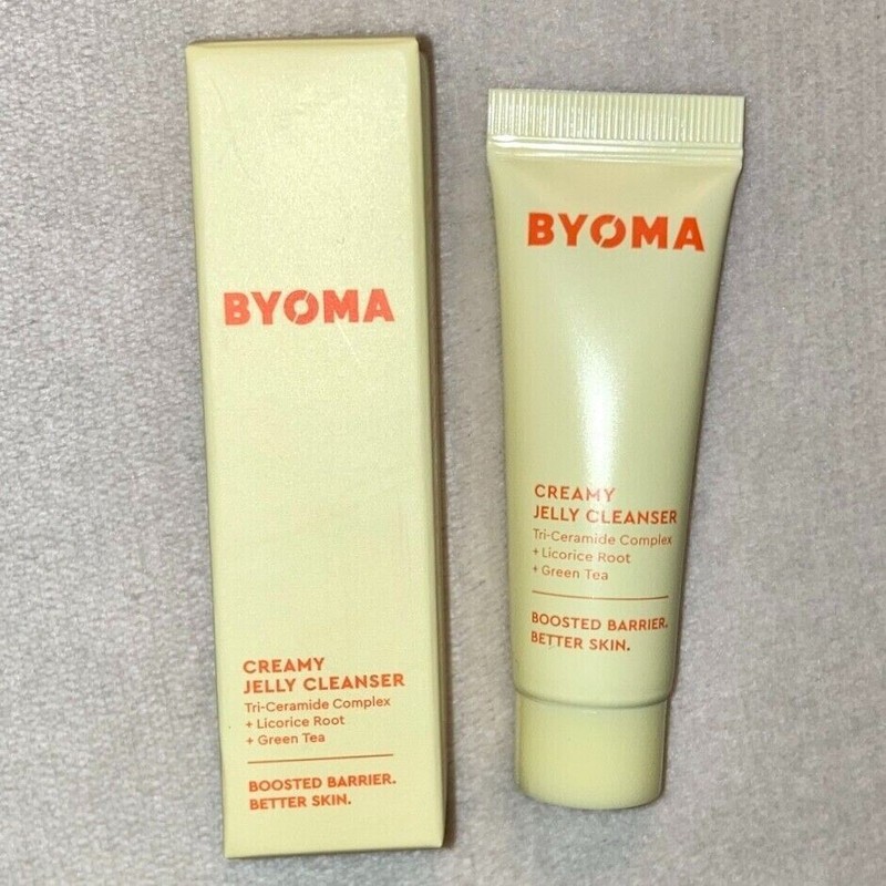 Byoma Creamy Jelly Cleanser Tri-Ceramide Complex 10ml / 0.33 fl oz NEW IN BOX