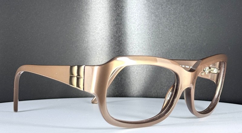VTG MATSURI M3 7003 MOCHA Womens Brown Oval Full Rim Eyeglasses FRAMES ONLY