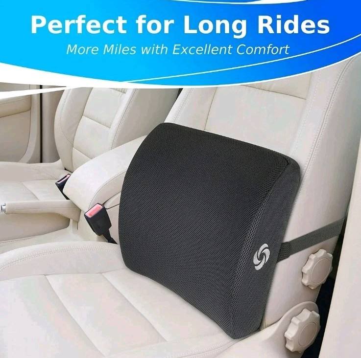 Samsonite Lumbar Support Cushion High Grade Memory Foam for Office Chair / Car