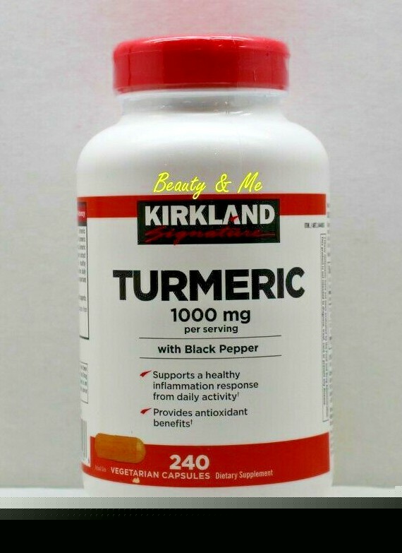 Kirkland Signature Turmeric 1000 mg., 240 Capsules