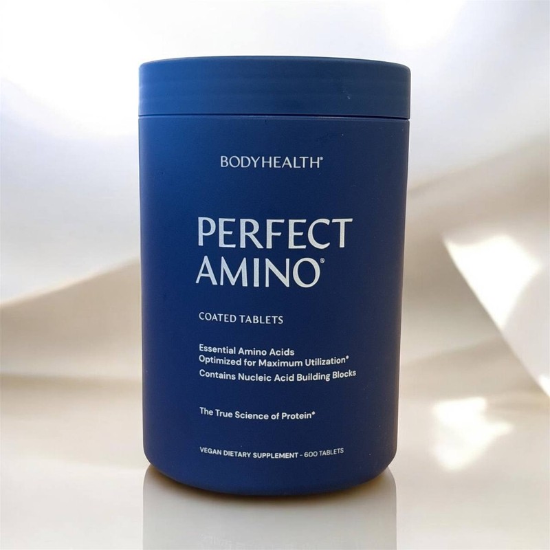 BodyHealth Perfect Amino (Coated), 600 Tablets, Free Shipping Exp 2028
