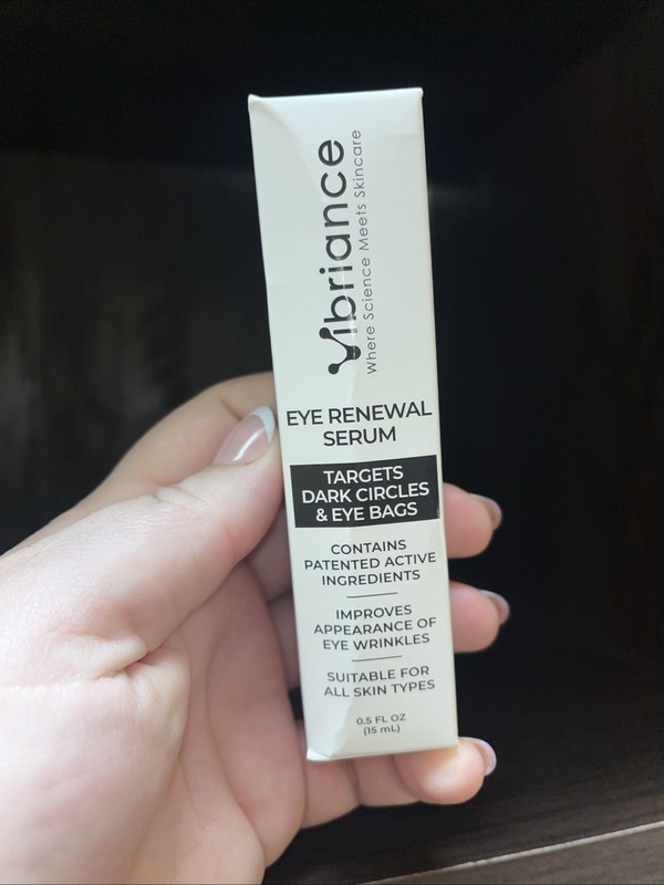Vibriance Eye Renewal Serum – for Dark Circles, Puffiness, Crow’s Feet – 0.5 OZ.