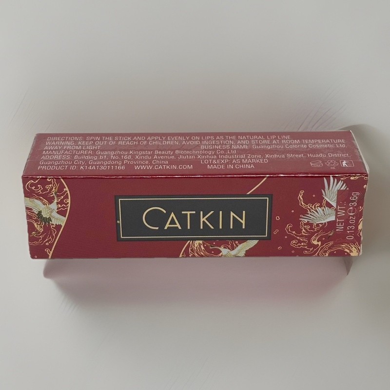 Catkin Rouge Matte Lipstick Waterproof Long Lasting Moisturize CP166 Pink Guava