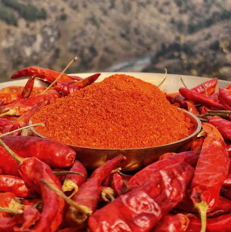 Spices Market -Chilli Powder