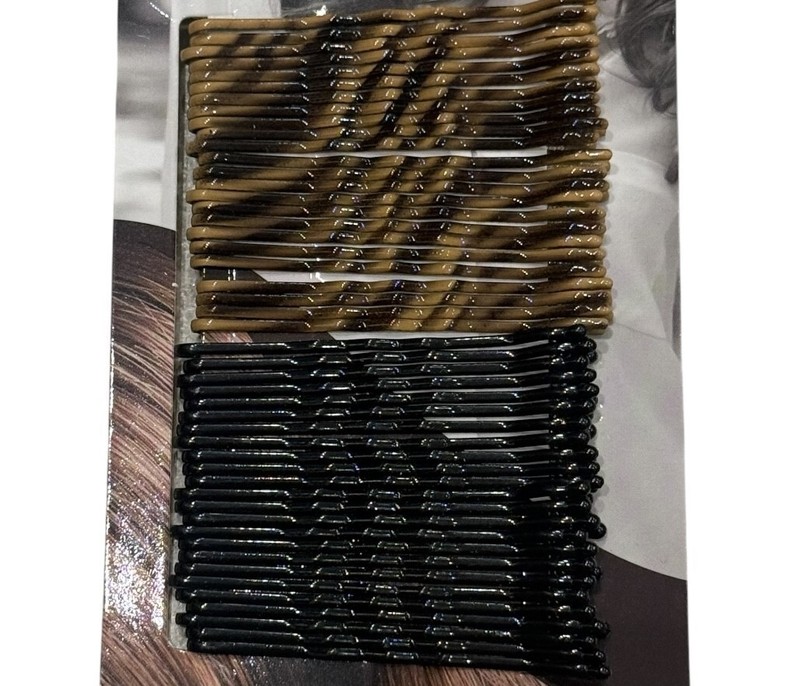 Lot Of 4 Packs OF Scunci No Slip Black/Brown Bobby Pins 48 Ct (192 Total) 37423A gallery