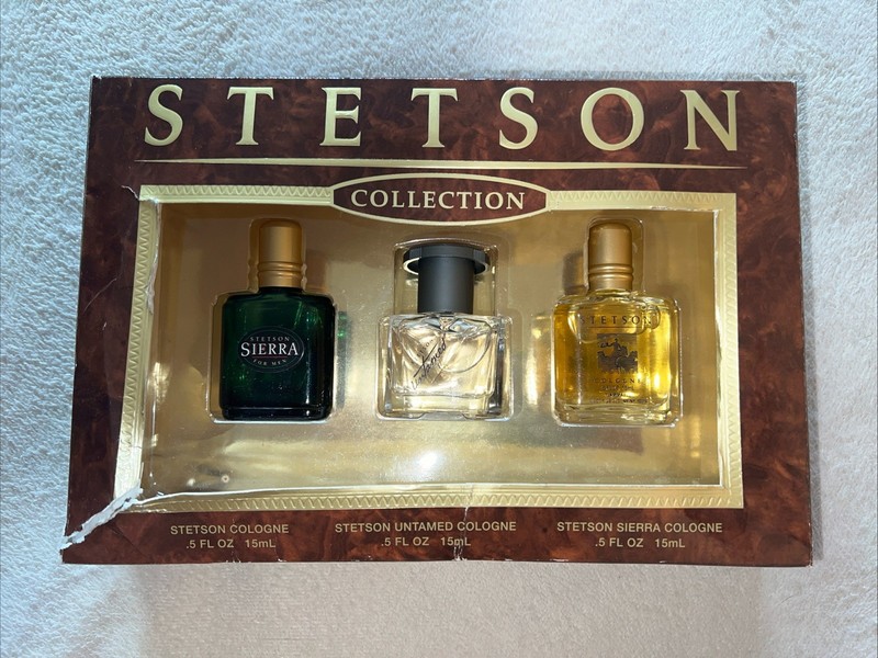 NEW Stetson Collection Cologne Mini Gift Set 3-.5fl oz Men’s Fragrance Untamed