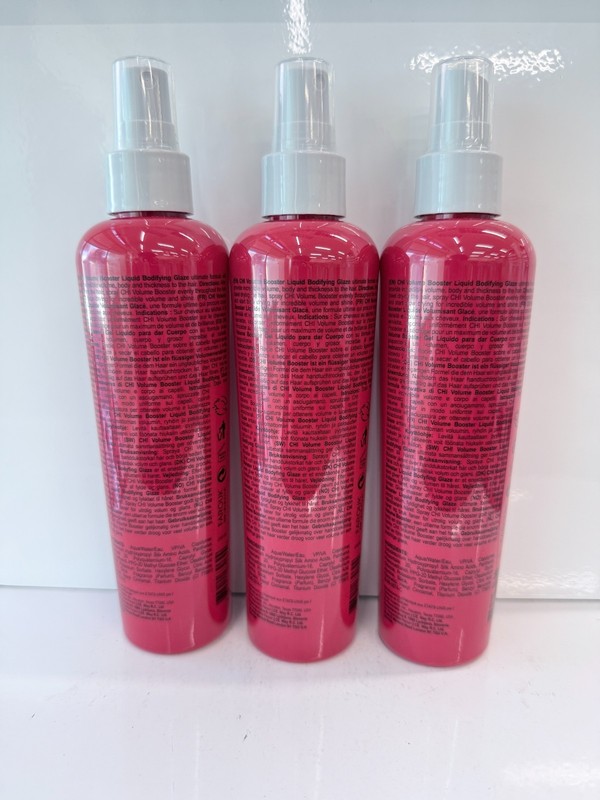 CHI Ultimate Volume Booster - Lightweight, Flexible Hold - 8 oz - 3pc Bundle gallery