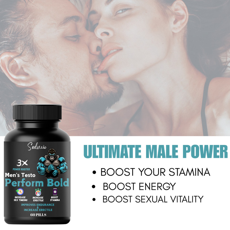 NEW . 60 Powerful Capsules . Works In 10 Minutes. 100% Money Back Guaranteed