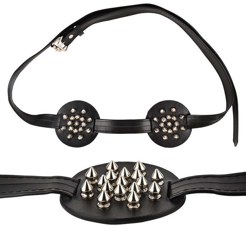 Spiked Breast Binder Strap Bondage Harness Women Chest Belt Bra Underwear