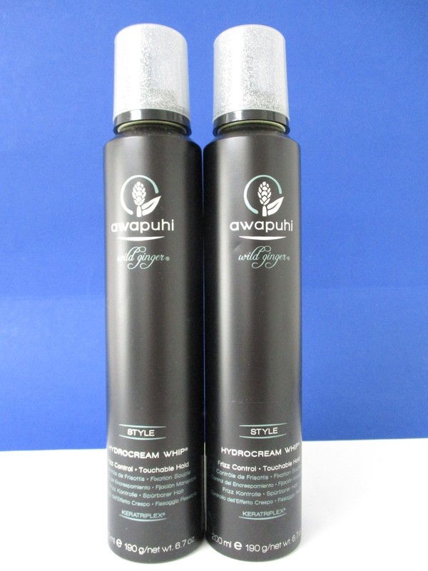 Paul Mitchell Awapuhi Wild Ginger Hydrocream Whip 6.7 oz (2 cans) small dents