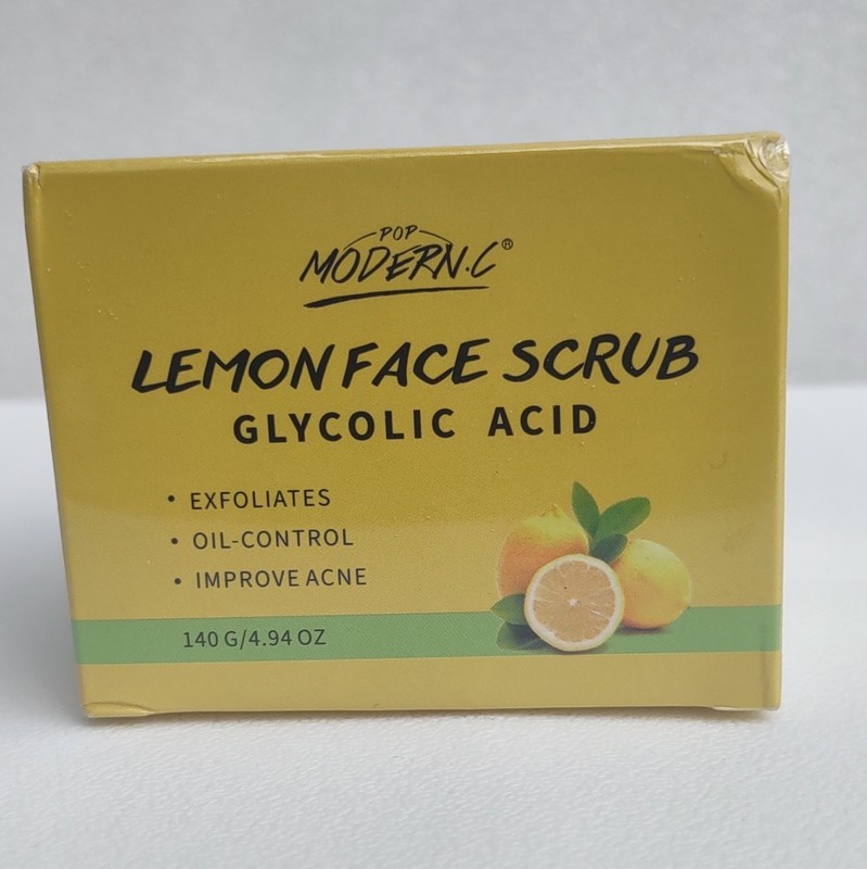 POP MODERN.C Modern.C Lemon Face Scrub Glycolic Acid Oil-Control 4.94 oz