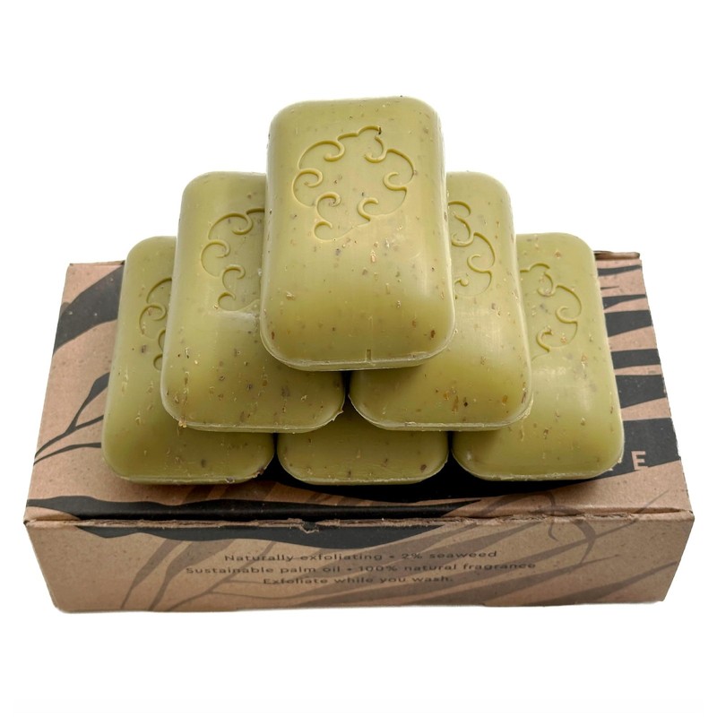 Baudelaire Exf. Sea Loofa Soap Natural Fragrance Hydrating Moisturizing 6x 5oz gallery