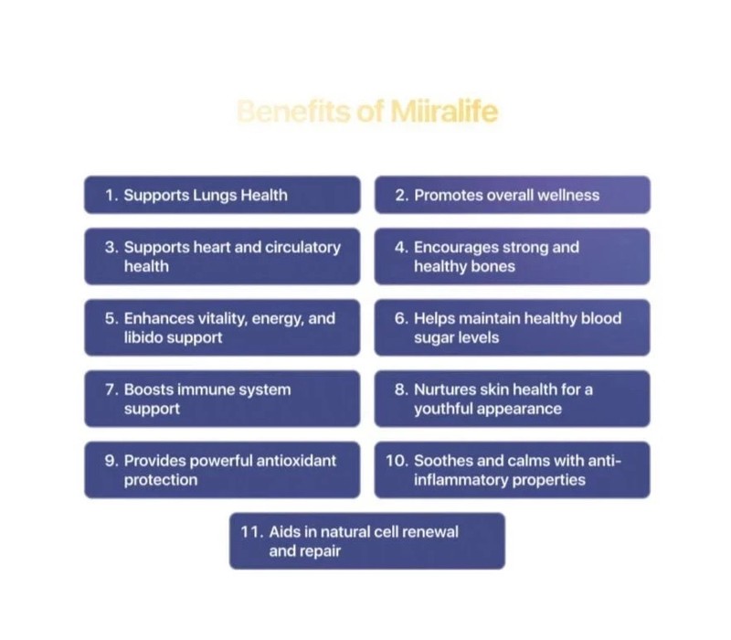 Miira-life by Revoobit International 24 Sachets Stem Cell Nutrition Per Box NEW gallery