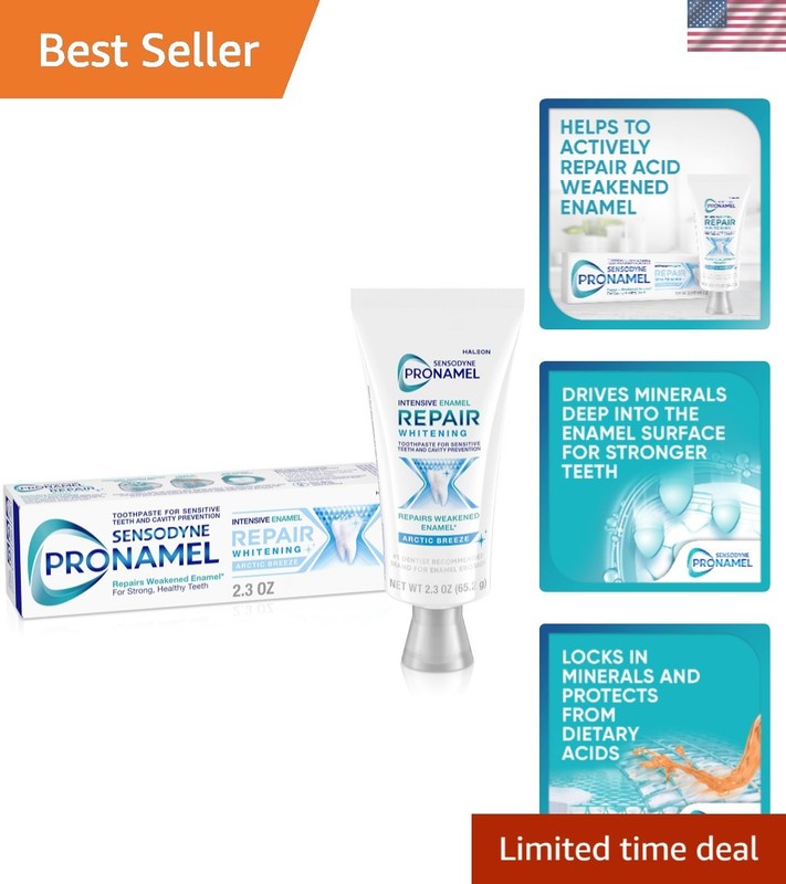 Intensive Enamel Repair Toothpaste – Arctic Breeze Flavor for Sensitivity Relief