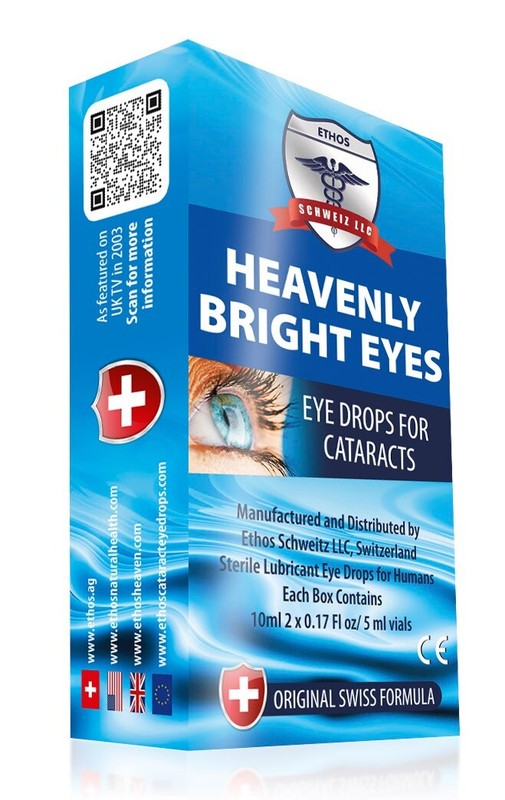 Ethos Bright Eyes NAC Eye Drops for Cataracts 1xBox 10ml Best Seller Since 2000