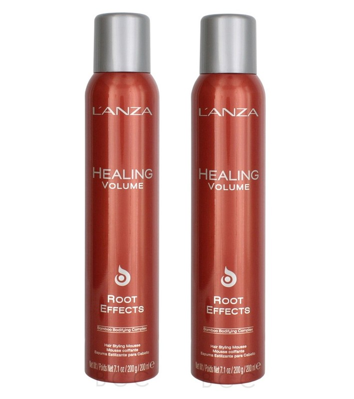 *Set of 2* Lanza Healing Volume ROOT EFFECTS Styling Mousse 200ml/ 7.1oz