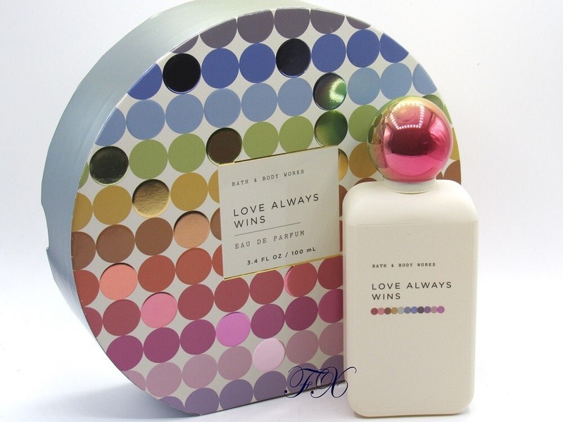 BATH & BODY WORKS LOVE ALWAYS WINS PARFUM SPRAY 3.4 FL OZ *NEW IN BOX